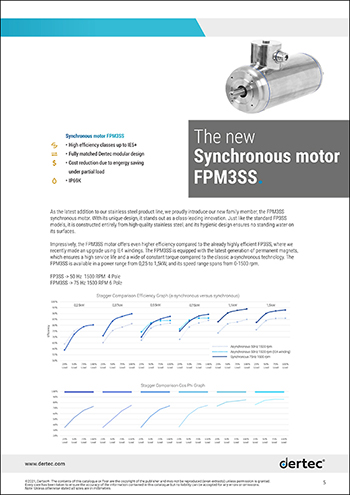 infosheet synchronous motors large