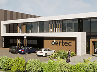 Dertec ist  ab dem 3. Januar in einem neuen nachhaltigen Gebäude zuhause.