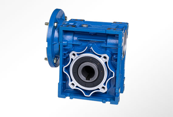 Square aluminium worm gearbox