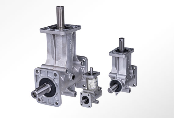 Right Angular gearboxes aluminium